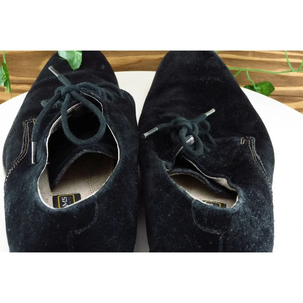 Stacy Adams Shoes Sz‎ 9 M Black Derby Oxfords Leather Men